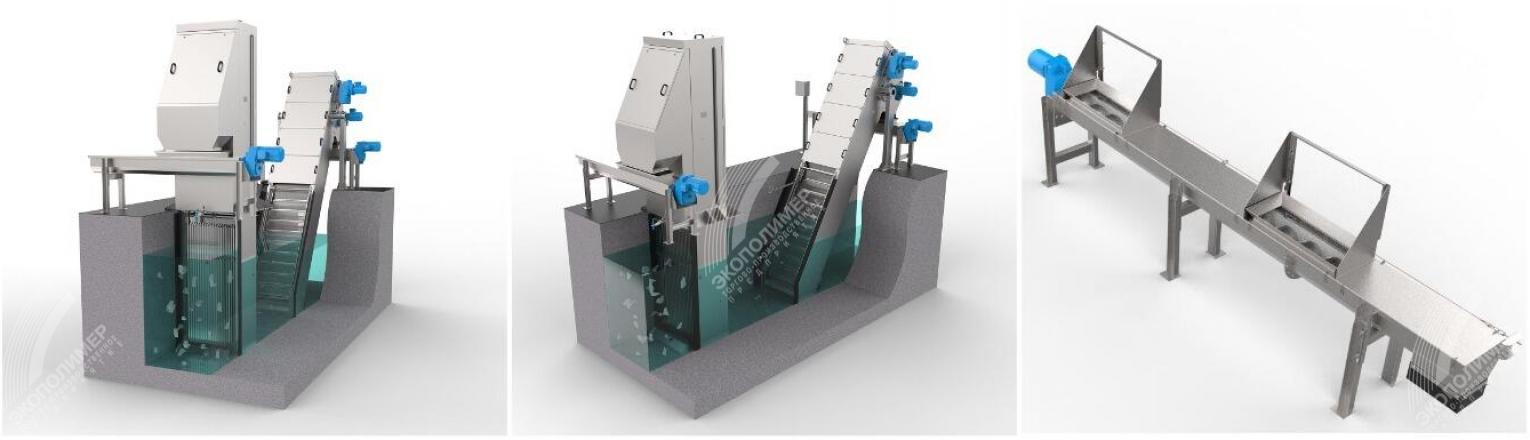 Новинка! Комплекс механической очистки, выполняющий двухступенчатую очистку сточных вод